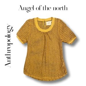 Anthropoloie /Angel of the  north/ top